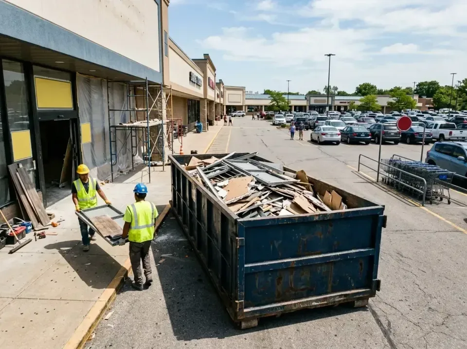 retail-store-renovation-debris-003 — frequently asked questions, Roll-off Dumpster Rentals in West Memphis, AR